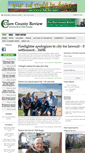 Mobile Screenshot of clarecountyreview.com